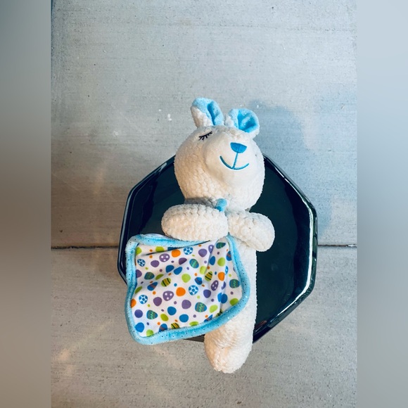 Kneeling Praying Bunny Rabbit Plush Toy - Picture 6 of 6